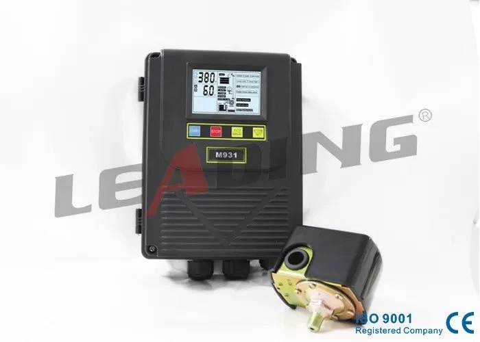 Black Three Phase Pump Control Panel RS485 Port
